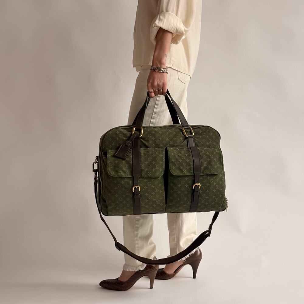 Vintage Louis Vuitton Monogram Lin Claudine Travel Bag